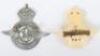 George VI Air Ministry Constabulary Cap Badges - 2