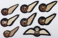 Grouping of Royal Air Force Tunic Wings