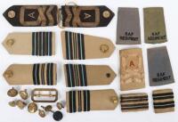 Grouping of Fleet Air Arm & Royal Air Force Shoulder Boards