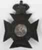 Victorian 5th Weald of Kent Rifle Volunteers Other Ranks Helmet Plate