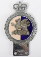 EIIR The Buffs (East Kent) Regiment Regimental Car Badge