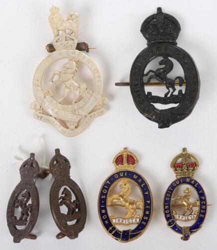 Royal East Kent Yeomanry Badges
