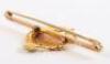 Fine Quality Royal Tank Regiment 15ct Gold Sweetheart Brooch - 7