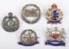 5x Fine Quality Silver Regimental Sweetheart Brooches