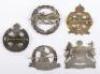5x Fine Quality Silver Regimental Sweetheart Brooches - 2
