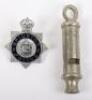 Brighton Police Senior Officers Cap Badge Kings Crown&nbsp;pre 1952