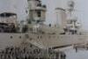 Large Framed and Glazed Panoramic Photograph of the Officers and Crew of HMS Raleigh - 2