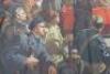 Very Large Oil on Canvas Painting of Vladimir Lenin Addressing a Crowd of Revolutionaries - 9