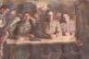 K G Molteninov Oil on Canvas Painting of a Russian Military Trial - 2