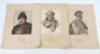 Interesting Collection of 14 Lithographs of Russian Interest Circa 1920 - 9