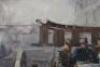 Soviet Russian Oil on Canvas of Factory Scene by Vyacheslav Zagonek (1919-1994) - 2