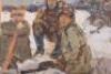 Soviet Russian Military Artwork by Konstantin Georgievich Molteninov, - 2