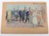 Soviet Russian Military Artwork by Konstantin Georgievich Molteninov, - 4