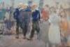 Soviet Russian Military Artwork by Konstantin Georgievich Molteninov, - 6