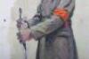 Soviet Russian Oil Painting by Ilya Efimovich Vasilchenko &lsquo;The Red Army Soldier&rsquo; - 3