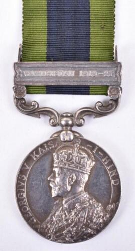 Indian General Service Medal 1908-35 Indian Medical Service