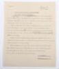Rare and Possibly Unique Royal Air Force Fighter Command Serial Message Report Sent on 12th August 1941, Reporting That Wing Commander Douglas Bader was Missing Whilst on Operations - 11