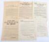 Grouping of WW2 Allied Personal Messages and Order of the Day Printed Documents of the Allied Commanders