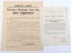 Grouping of WW2 Allied Personal Messages and Order of the Day Printed Documents of the Allied Commanders - 13