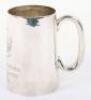 Hallmarked Silver Presentation Tankard of Northumberland Fusiliers Interest - 2