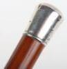 Hallmarked Silver School of Musketry Hythe Presentation Cane - 5