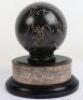Desk Trophy Commemorating the Flight of the Graf Zeppelin in 1928