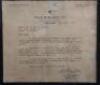 Framed Display of a Hindenburg Cut Throat Razor Shipped by Airship Von Hindenburg to the USA - 2