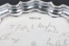 Fine Quality Hallmarked Silver Presentation 7th Battalion Kings Liverpool Regiment Tray - 3