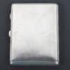 Hallmarked Silver Royal Navy Cigarette Case - 2