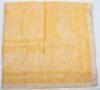 Rare Soviet Russian State Banqueting Table Cloth Commemorating 40 Years Since the 1917 Revolution