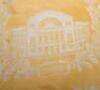 Rare Soviet Russian State Banqueting Table Cloth Commemorating 40 Years Since the 1917 Revolution - 2