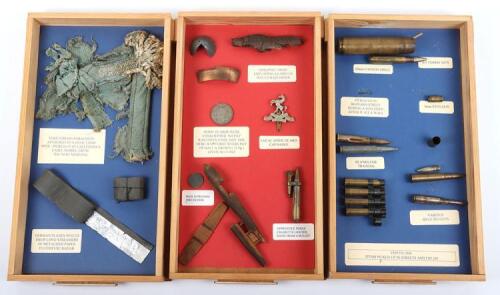 Grouping of Artifacts Picked Up as Souvenirs From Gravesend Kent and the Surrounding Areas During WW2