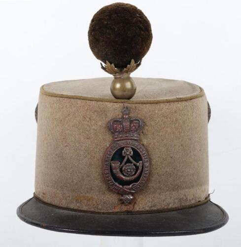 Victorian 1st Hants Administrative Battalion Rifle Volunteers Shako Circa 1860