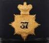 Victorian 37th (North Hampshire) Regiment of Foot Officers Quilted Shako 1861-68 - 5