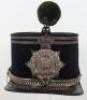 Victorian First Royal Jersey Militia Officers Quilted Shako 1869-78
