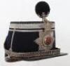 Victorian Hampshire Militia Officers Quilted Shako 1869-78 - 4