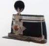 Victorian Hampshire Militia Officers Quilted Shako 1869-78 - 7