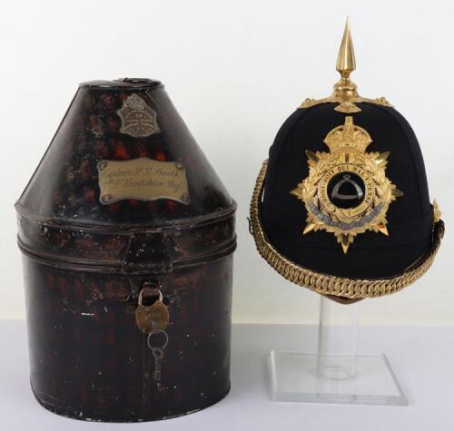 Post 1902 Officers Home Service Helmet of Lieutenant Colonel Sidney ...