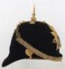 Post 1902 Officers Home Service Helmet of Lieutenant Colonel Sidney George Smith 7th Battalion Hampshire Regiment - 10