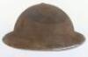 WW2 British Camouflaged Steel Combat Helmet - 3