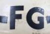 WW2 British Home Front Fire Guard Leaders Steel Helmet - 2
