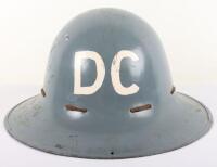 WW2 British Home Front Decontamination Section Helmet