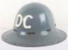 WW2 British Home Front Decontamination Section Helmet - 3