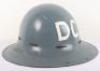 WW2 British Home Front Decontamination Section Helmet - 4