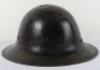 British National Service Ministry of Labour Steel Helmet - 6