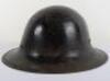 British National Service Ministry of Labour Steel Helmet - 7