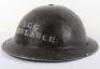 WW2 British Civil Defence London County Council Ambulance Drivers Steel Helmet - 3