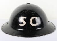 WW2 British Special Constabulary Steel Helmet