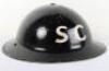 WW2 British Special Constabulary Steel Helmet - 3