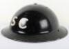 WW2 British Special Constabulary Steel Helmet - 4